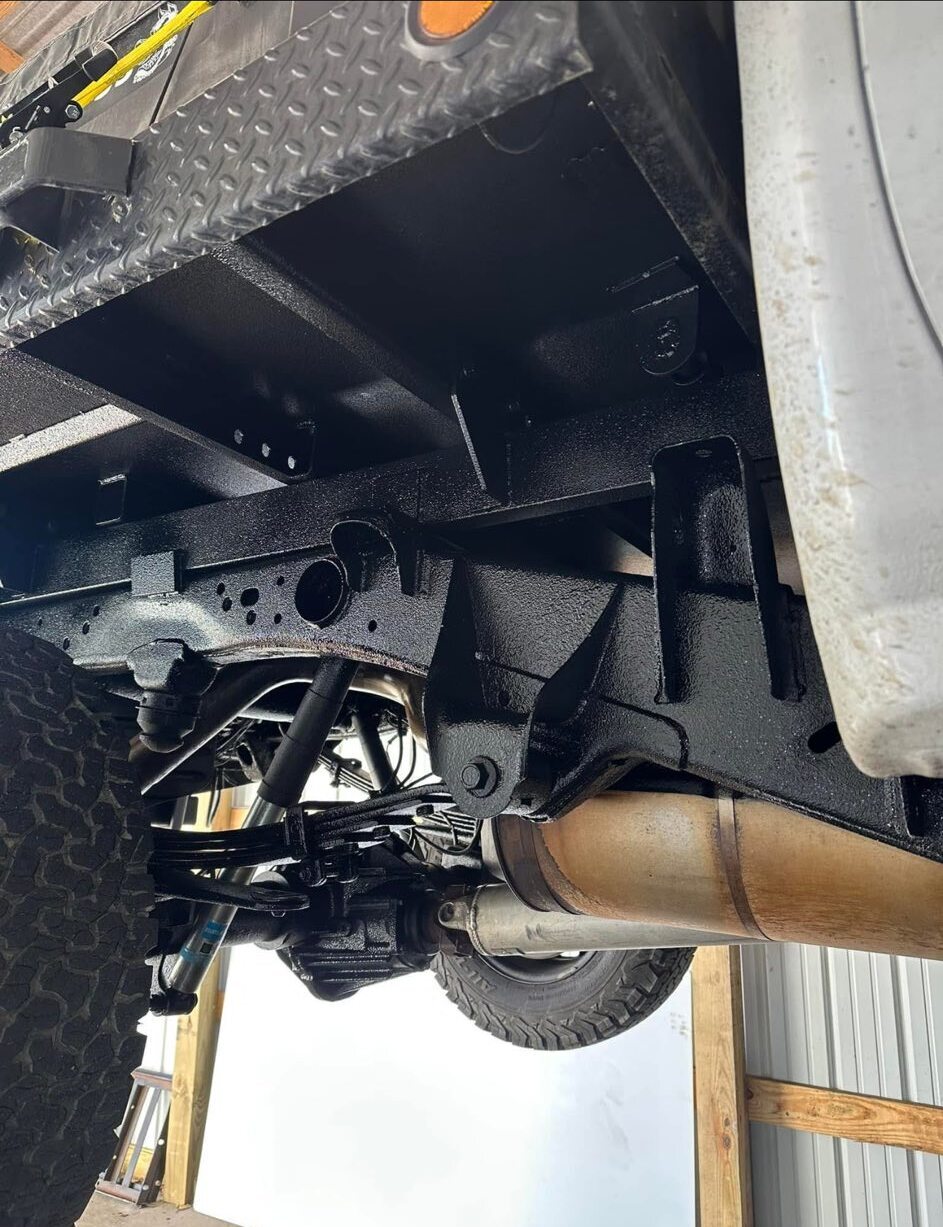 WoolWax Undercoating Application