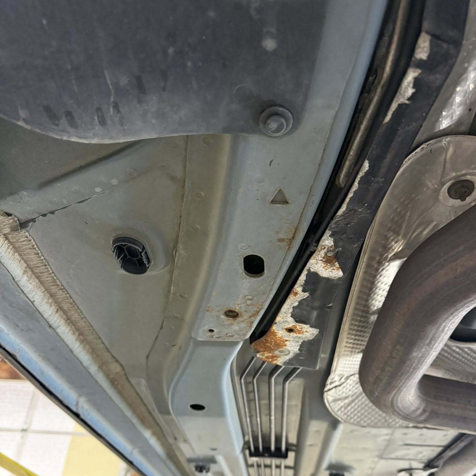 Vehicle before WoolWax